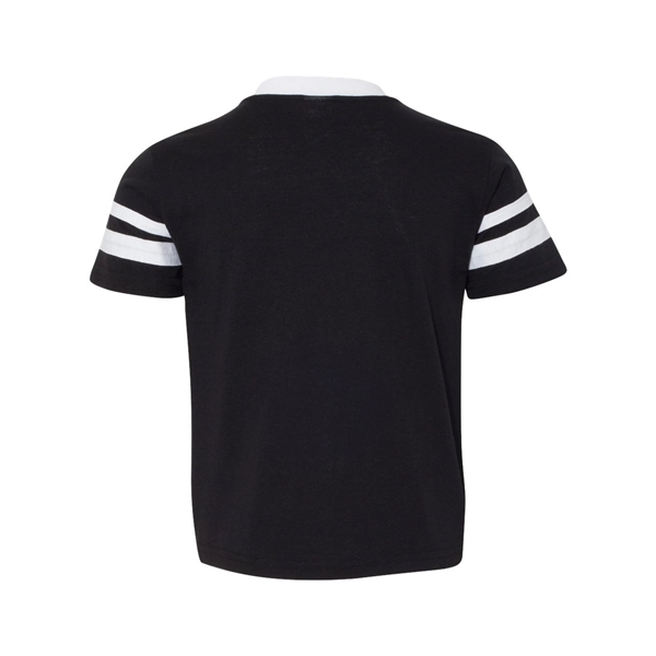 Augusta Sportswear Youth V-Neck Jersey with Striped Sleeves - Augusta Sportswear Youth V-Neck Jersey with Striped Sleeves - Image 3 of 73