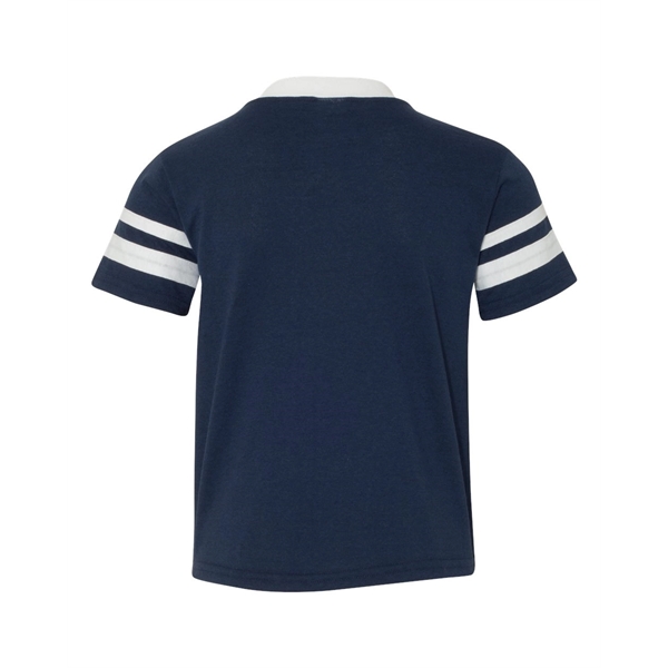 Augusta Sportswear Youth V-Neck Jersey with Striped Sleeves - Augusta Sportswear Youth V-Neck Jersey with Striped Sleeves - Image 17 of 73