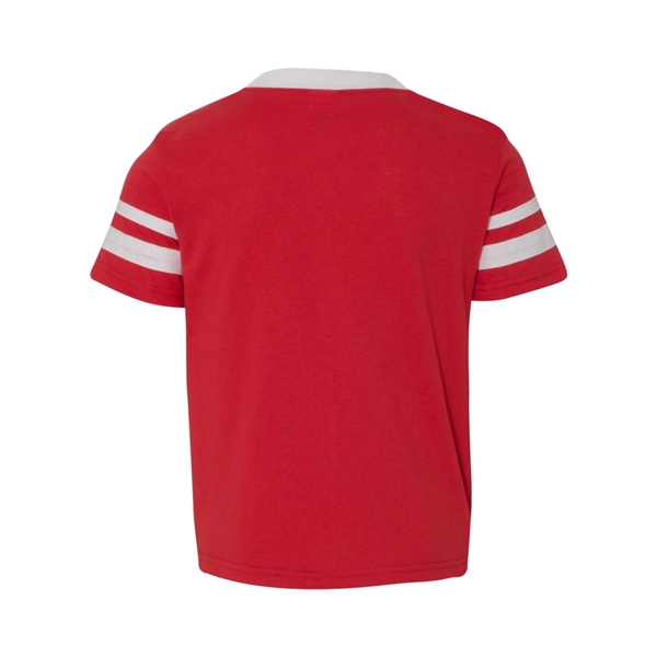 Augusta Sportswear Youth V-Neck Jersey with Striped Sleeves - Augusta Sportswear Youth V-Neck Jersey with Striped Sleeves - Image 26 of 73
