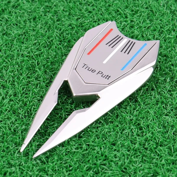 Golf Ball Fork Divot Tool Folding Decor - Golf Ball Fork Divot Tool Folding Decor - Image 3 of 7