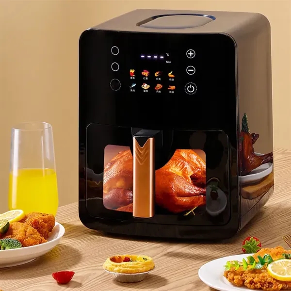 6 Quart Low-Noise Air Fryer - 6 Quart Low-Noise Air Fryer - Image 6 of 8