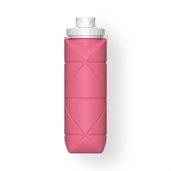 BPA-free silicone Lightweight and foldable water bottle - BPA-free silicone Lightweight and foldable water bottle - Image 7 of 8
