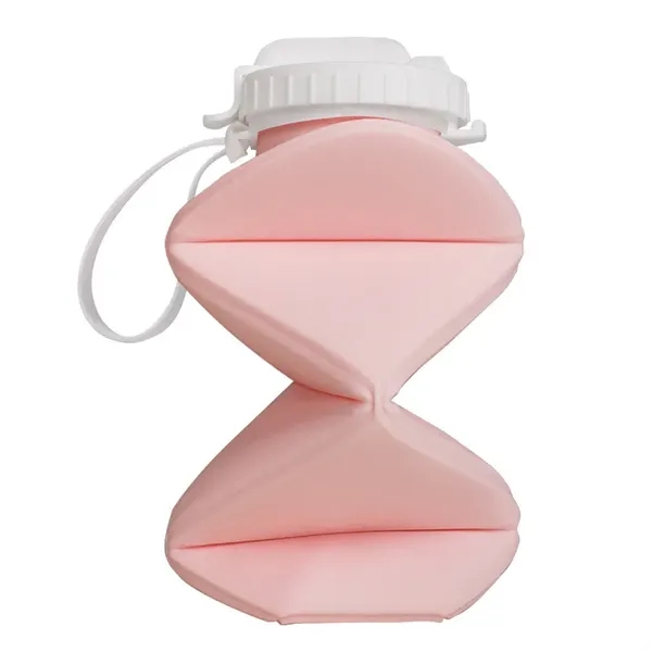 BPA-free silicone Lightweight and foldable water bottle - BPA-free silicone Lightweight and foldable water bottle - Image 1 of 8