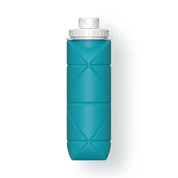 BPA-free silicone Lightweight and foldable water bottle - BPA-free silicone Lightweight and foldable water bottle - Image 5 of 8