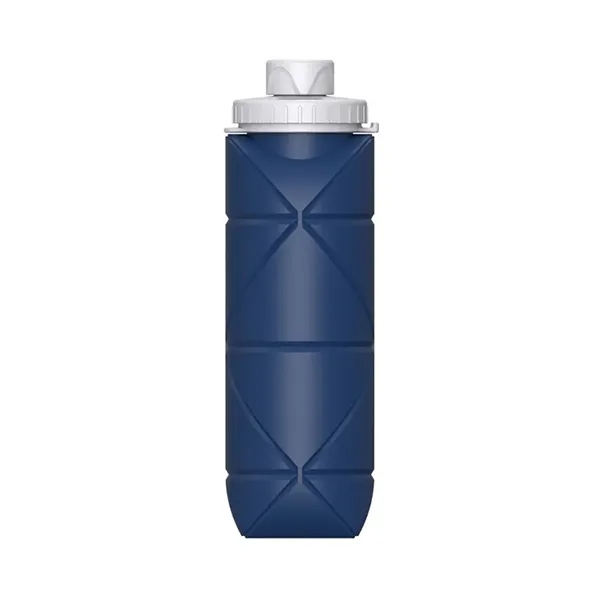 BPA-free silicone Lightweight and foldable water bottle - BPA-free silicone Lightweight and foldable water bottle - Image 6 of 8