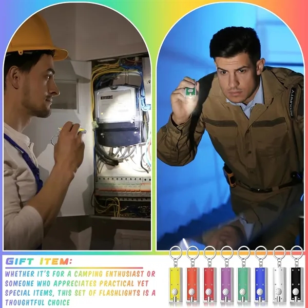 Slim Mini Keychain Flashlights - Slim Mini Keychain Flashlights - Image 1 of 2