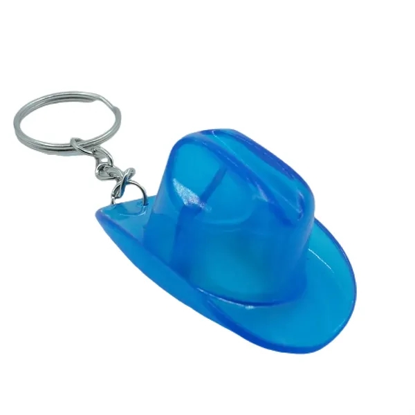 Cowboy Hat Bottle Opener Keychain - Cowboy Hat Bottle Opener Keychain - Image 2 of 11