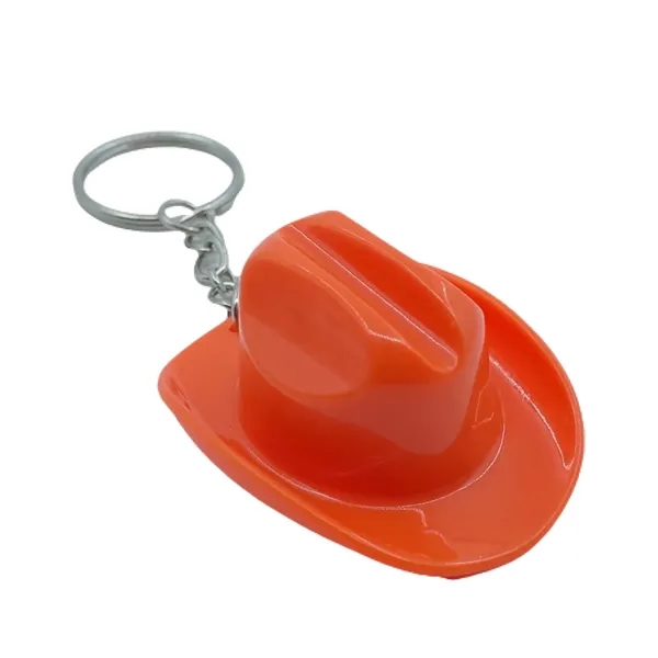Cowboy Hat Bottle Opener Keychain - Cowboy Hat Bottle Opener Keychain - Image 8 of 11