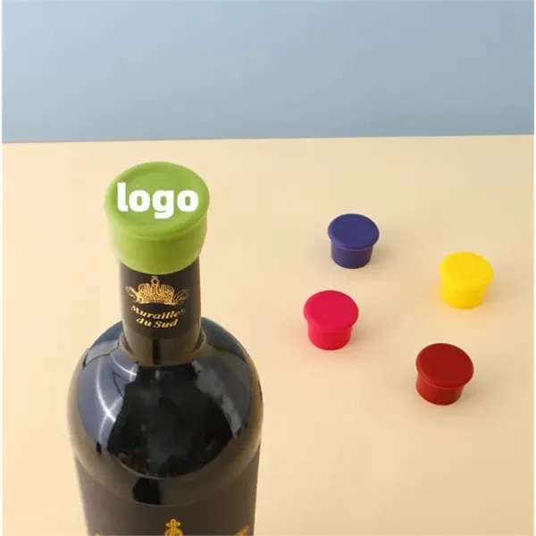 Silicone Wine & Kitchen Bottle Stoppers - Silicone Wine & Kitchen Bottle Stoppers - Image 2 of 2