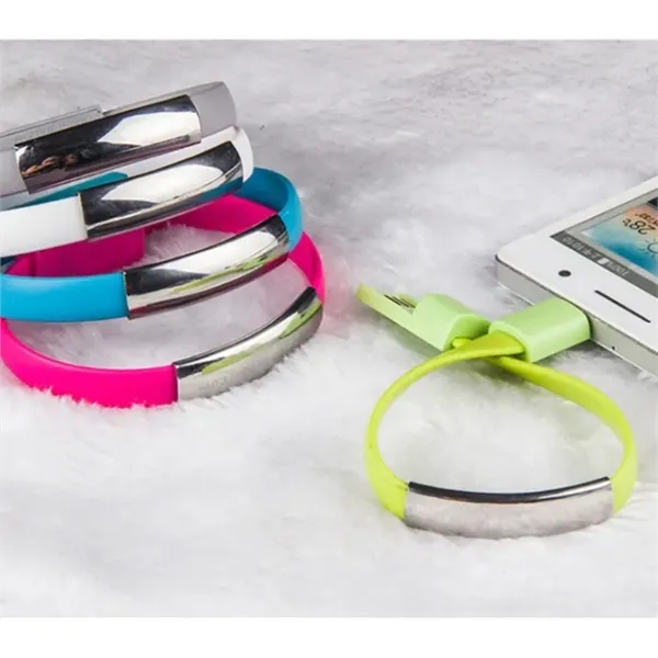 USB Charging Cable Bracelet - USB Charging Cable Bracelet - Image 2 of 2