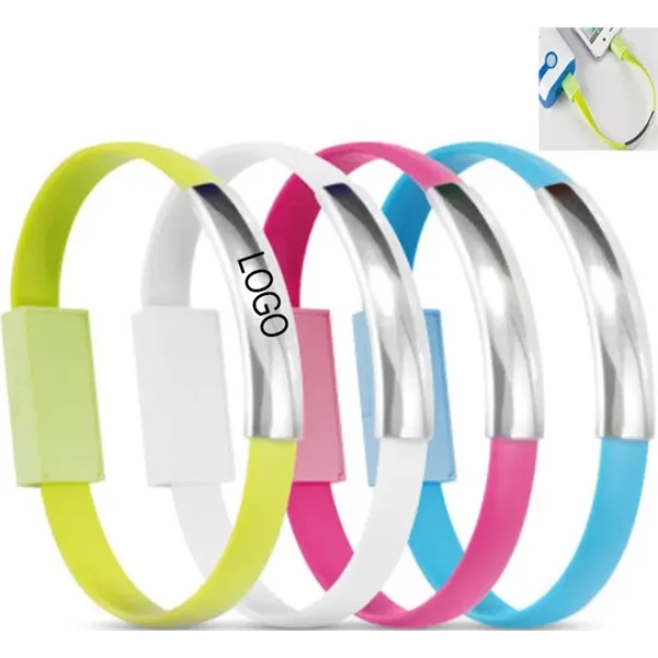 USB Charging Cable Bracelet - USB Charging Cable Bracelet - Image 0 of 2