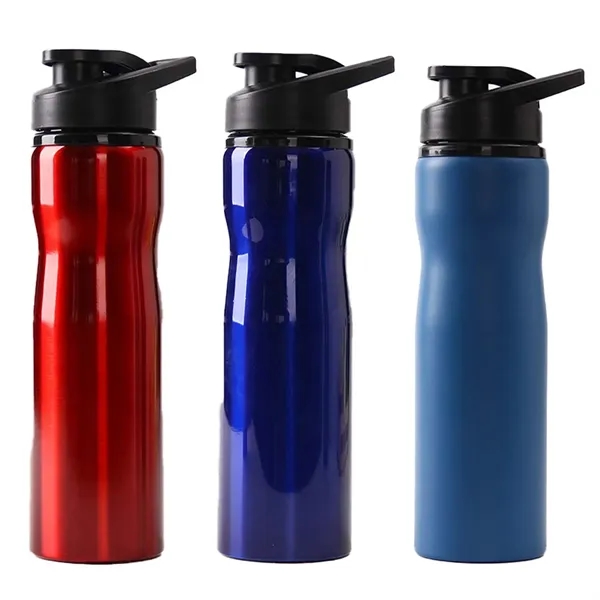 Large Stainless Steel Sports Outdoor Portable Water Bottle - Large Stainless Steel Sports Outdoor Portable Water Bottle - Image 2 of 4