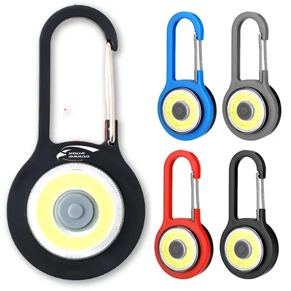 Portable Safety Carabiner Keychain LED Work Light - Portable Safety Carabiner Keychain LED Work Light - Image 0 of 5