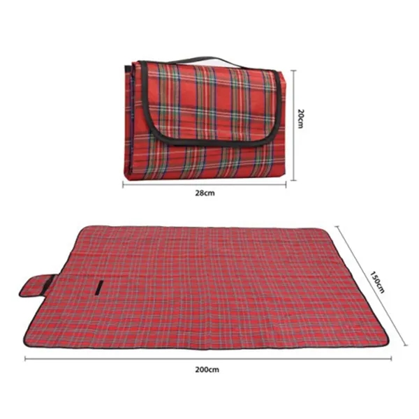 Outdoor Foldable Waterproof Picnic Blanket Camping Mat Pad - Outdoor Foldable Waterproof Picnic Blanket Camping Mat Pad - Image 1 of 4