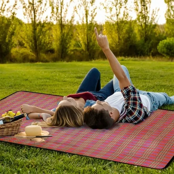 Outdoor Foldable Waterproof Picnic Blanket Camping Mat Pad - Outdoor Foldable Waterproof Picnic Blanket Camping Mat Pad - Image 4 of 4