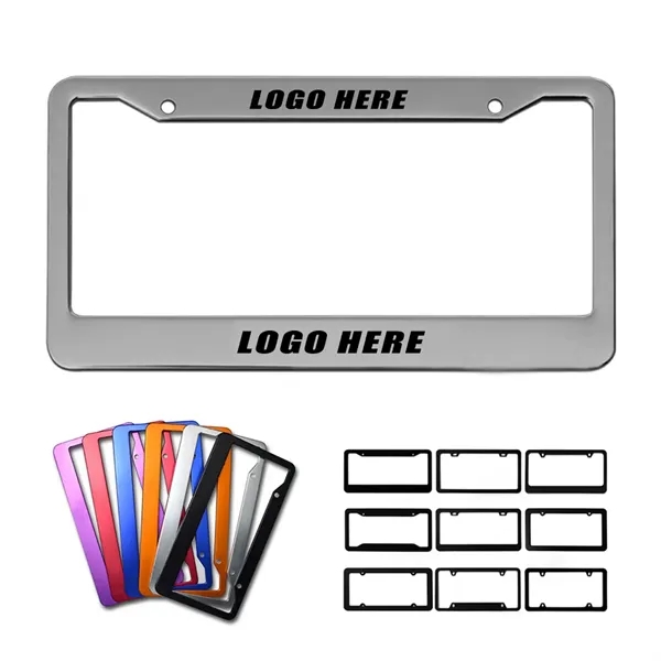 Colorful Standard Metal License Plate Frames - Colorful Standard Metal License Plate Frames - Image 0 of 1