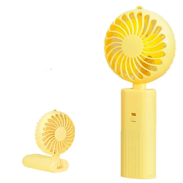 Portable silent motor charge cable Battery hand held fan - Portable silent motor charge cable Battery hand held fan - Image 1 of 8
