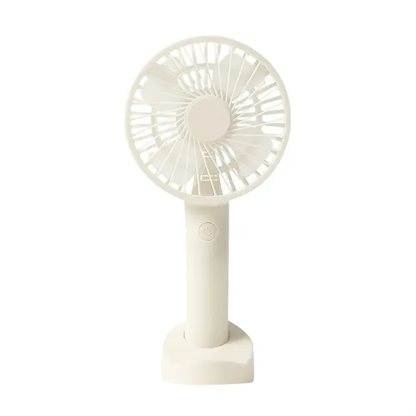 Portable silent motor charge cable Battery hand held fan - Portable silent motor charge cable Battery hand held fan - Image 2 of 8