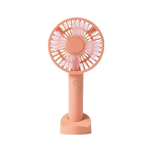 Portable silent motor charge cable Battery hand held fan - Portable silent motor charge cable Battery hand held fan - Image 3 of 8