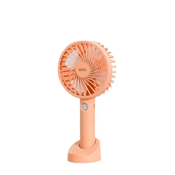 Portable silent motor charge cable Battery hand held fan - Portable silent motor charge cable Battery hand held fan - Image 8 of 8
