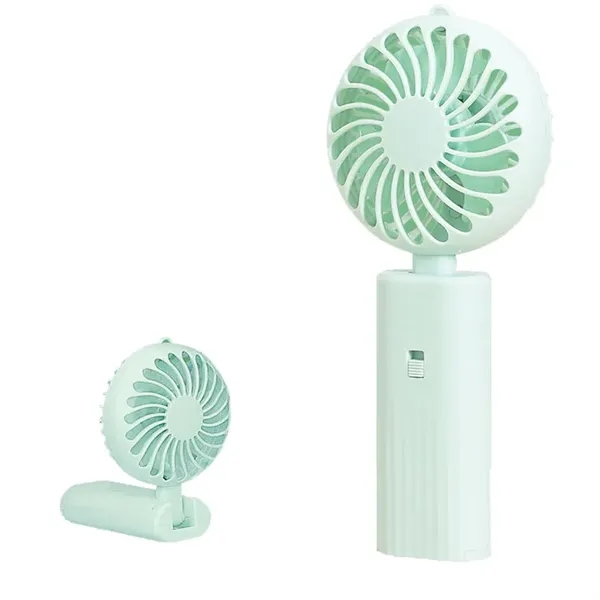 Portable silent motor charge cable Battery hand held fan - Portable silent motor charge cable Battery hand held fan - Image 6 of 8