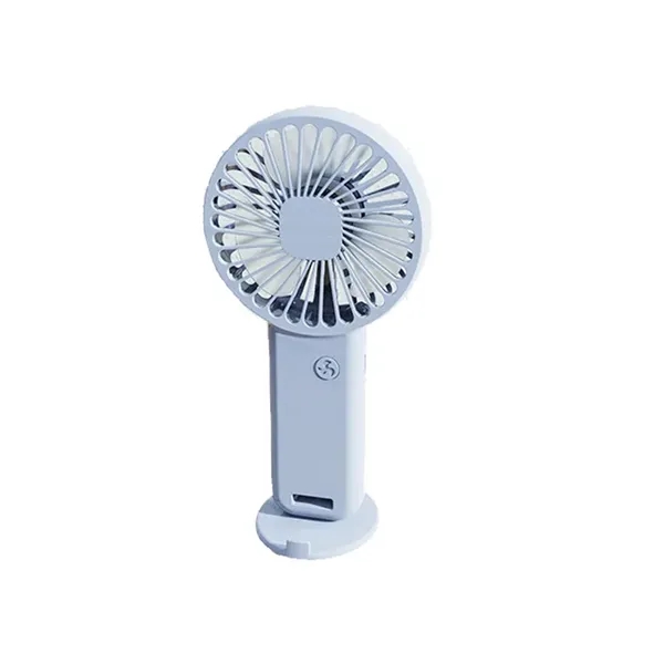 Portable silent motor charge cable Battery hand held fan - Portable silent motor charge cable Battery hand held fan - Image 7 of 8