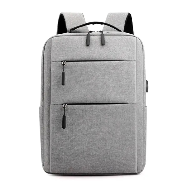 15.6-inch Durable USB Charging Port Backpack Laptop Bag - 15.6-inch Durable USB Charging Port Backpack Laptop Bag - Image 4 of 7