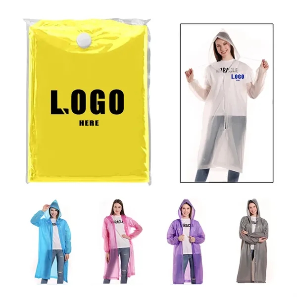 Thick Reusable EVA Ponchos - Thick Reusable EVA Ponchos - Image 0 of 1