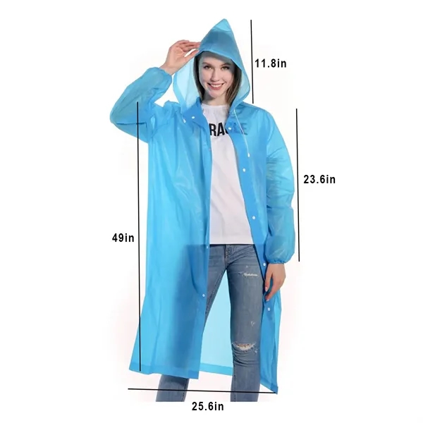 Thick Reusable EVA Ponchos - Thick Reusable EVA Ponchos - Image 1 of 1