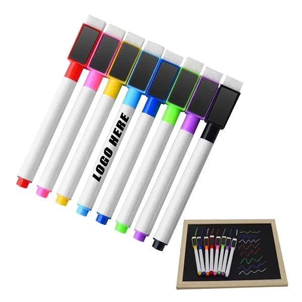 Magnetic Dry Erase White Board Markers - Magnetic Dry Erase White Board Markers - Image 0 of 1