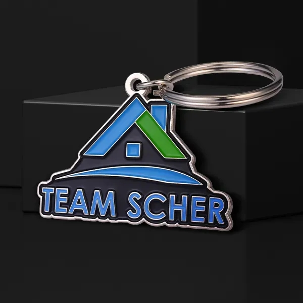 Soft Enamel Key Chain 1"- 2.5" - Soft Enamel Key Chain 1"- 2.5" - Image 0 of 12