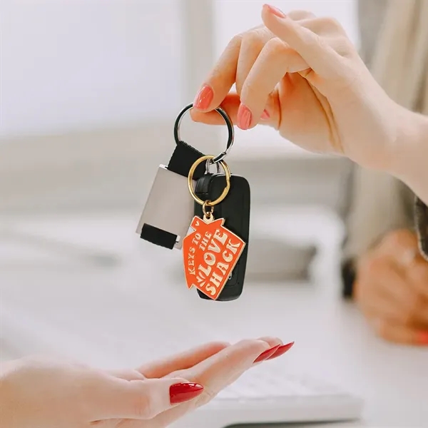 Soft Enamel Key Chain 1"- 2.5" - Soft Enamel Key Chain 1"- 2.5" - Image 12 of 12