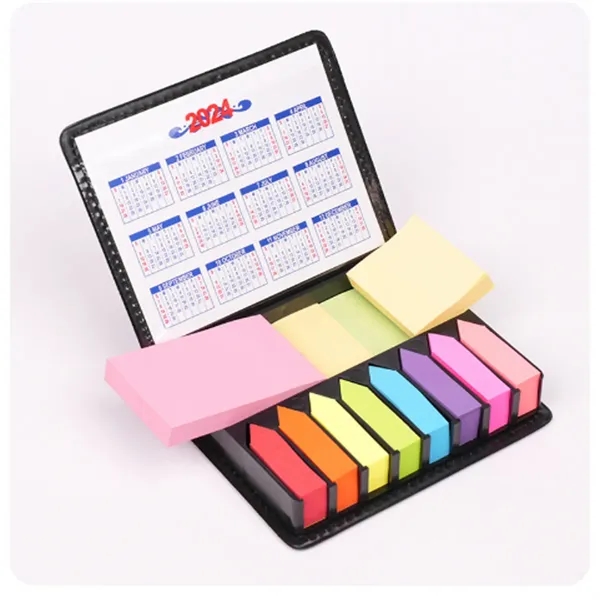 PU Leather Self-Stick Pads Memo Note Organizer - PU Leather Self-Stick Pads Memo Note Organizer - Image 1 of 1