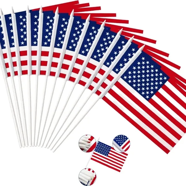 Economy Cotton U.S. Stick Flag - Economy Cotton U.S. Stick Flag - Image 0 of 5