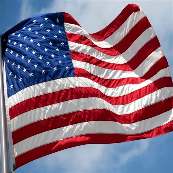 Economy Cotton U.S. Stick Flag - Economy Cotton U.S. Stick Flag - Image 1 of 5