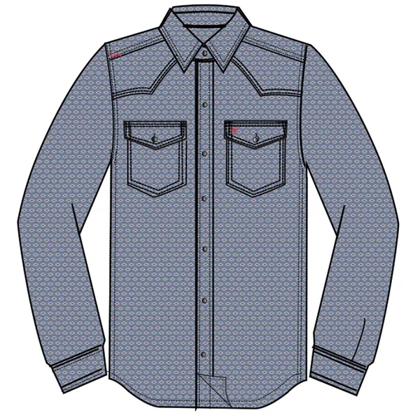 Men's FR Marauder Retro Fit Snap Work Shirt, Long Sleeve - Men's FR Marauder Retro Fit Snap Work Shirt, Long Sleeve - Image 0 of 0