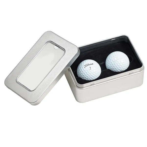 Titleist Pro V1 2-Ball Business Box Tin - Titleist Pro V1 2-Ball Business Box Tin - Image 1 of 2
