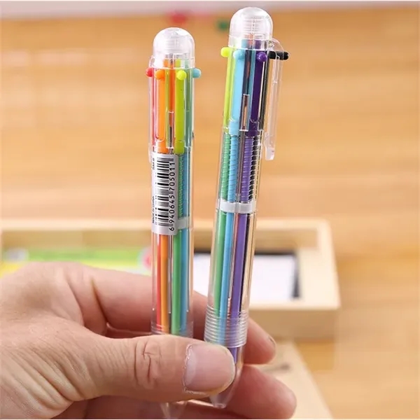 6-in-1 Multicolor Ballpoint Pen - 6-in-1 Multicolor Ballpoint Pen - Image 3 of 3