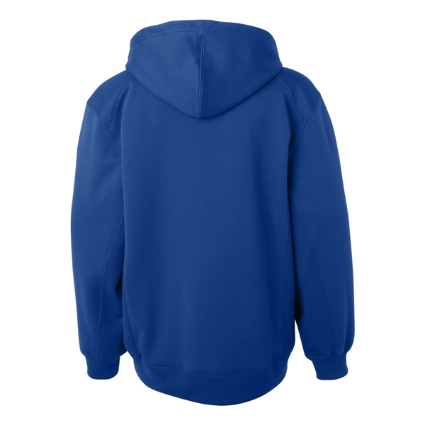 Badger Youth Performance Fleece Hooded Sweatshirt - Badger Youth Performance Fleece Hooded Sweatshirt - Image 14 of 36