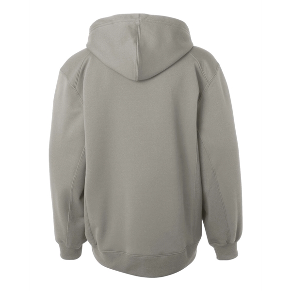 Badger Youth Performance Fleece Hooded Sweatshirt - Badger Youth Performance Fleece Hooded Sweatshirt - Image 17 of 36