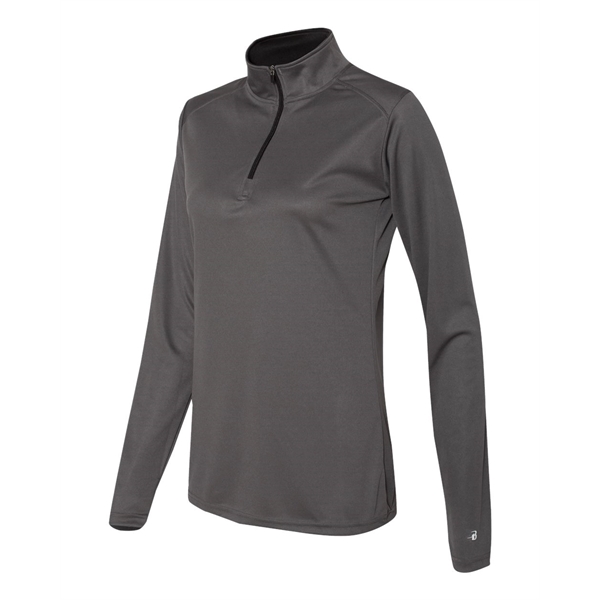 Badger Women's B-Core Quarter-Zip Pullover - Badger Women's B-Core Quarter-Zip Pullover - Image 4 of 22