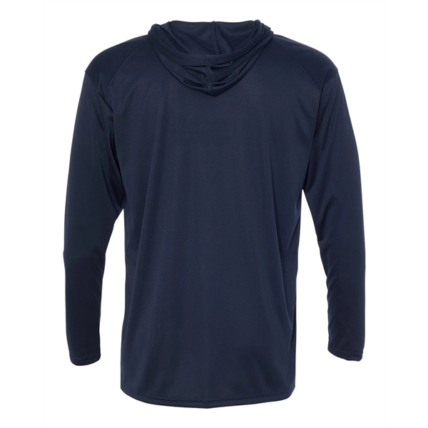 Badger B-Core Hooded Long Sleeve T-Shirt - Badger B-Core Hooded Long Sleeve T-Shirt - Image 9 of 34