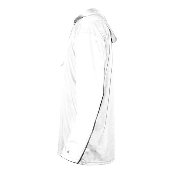 Badger B-Core Hooded Long Sleeve T-Shirt - Badger B-Core Hooded Long Sleeve T-Shirt - Image 17 of 34
