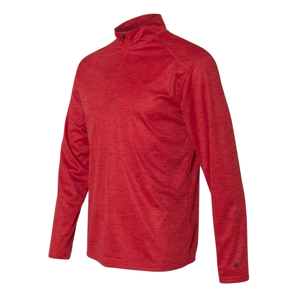 Badger Tonal Blend Quarter-Zip Pullover - Badger Tonal Blend Quarter-Zip Pullover - Image 11 of 29