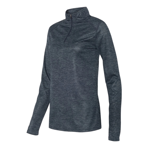 Badger Women's Tonal Blend Quarter-Zip Pullover - Badger Women's Tonal Blend Quarter-Zip Pullover - Image 11 of 27