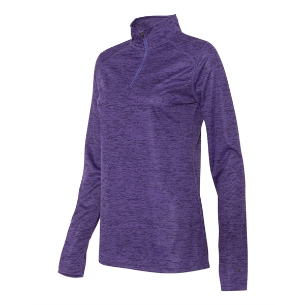 Badger Women's Tonal Blend Quarter-Zip Pullover - Badger Women's Tonal Blend Quarter-Zip Pullover - Image 14 of 27