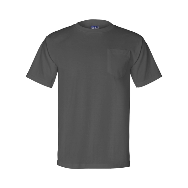 Bayside Union-Made Pocket T-Shirt - Bayside Union-Made Pocket T-Shirt - Image 6 of 30