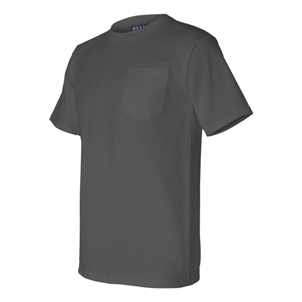 Bayside Union-Made Pocket T-Shirt - Bayside Union-Made Pocket T-Shirt - Image 7 of 30