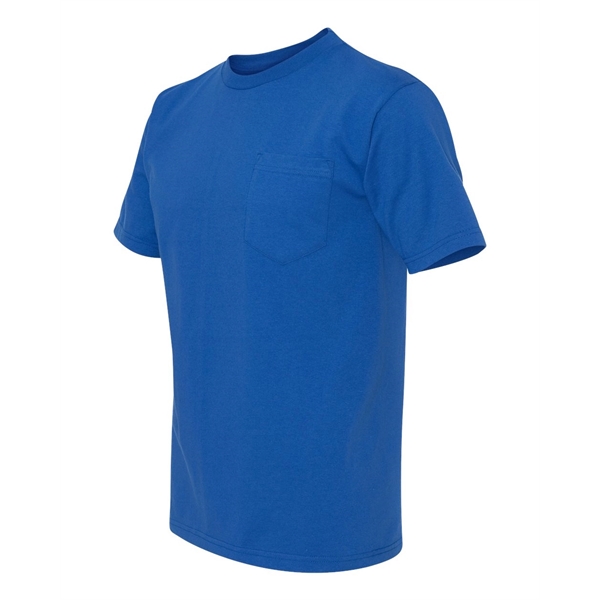 Bayside Union-Made Pocket T-Shirt - Bayside Union-Made Pocket T-Shirt - Image 21 of 30