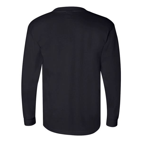 Bayside Union-Made Long Sleeve Pocket T-Shirt - Bayside Union-Made Long Sleeve Pocket T-Shirt - Image 12 of 18
